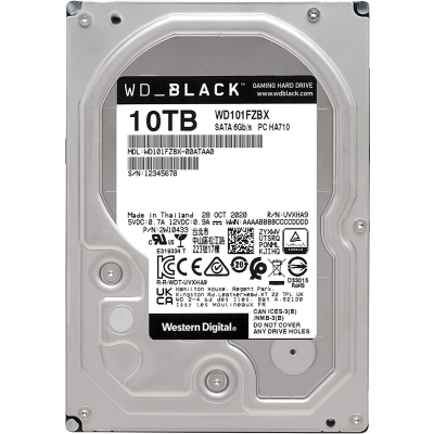 HD 3.5" 10TB WD BLACK