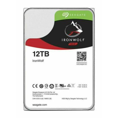 HD SATA III 12TB SEAGATE IRONWOLF