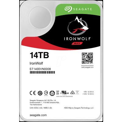 HD SATA III 14TB IRONWOLF SEAGATE