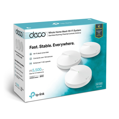 Sistema Tp Link Mesh Wifi 5 AC1300 M5 Pack x 3 Unidades