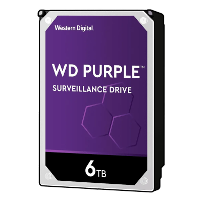 HD SATA 3.5" 6TB 7200RPM PURPLE WD