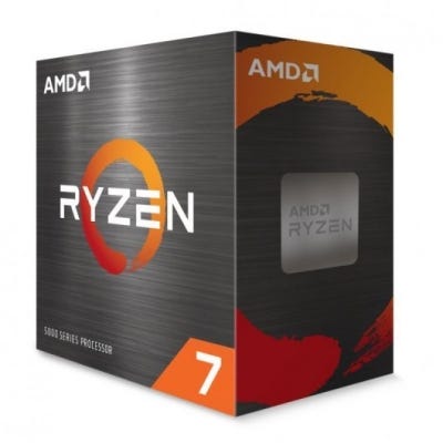 Microprocesador AMD RYZEN 7 5800X AM4- Sin cooler/ sin video