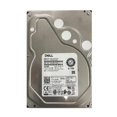 HD 2TB 7.2k SATA 6 Gbps 512e (por cable) 3,5" LFF 14G