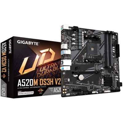 Mother Gigabyte A520M DS3H V2 (AM4-DDR4)