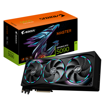 Placa de Video Gigabyte Aorus RTX5090 Master 32G