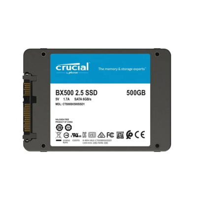 SSD Crucial 500GB SATA BX500