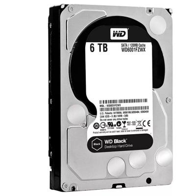 HD SATA III 6TB BLACK WD