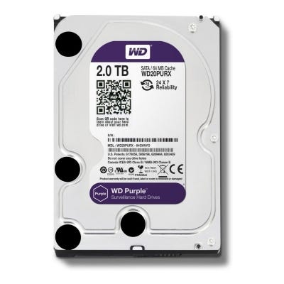 HD SATA III 2TB WD PURPLE