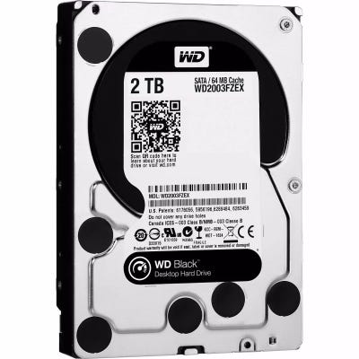 HD SATA III 1TB WD BLACK
