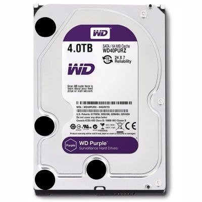 HD SATA III 4TB WD PURPLE