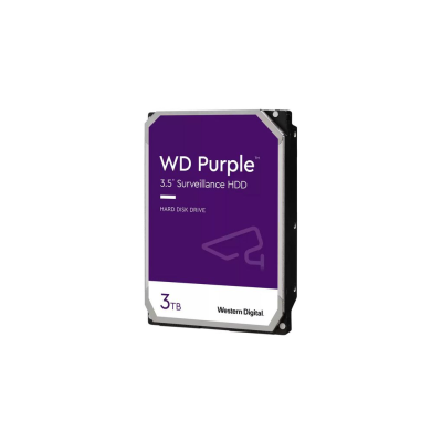 HD WD SATA 3.5 3TB PURPLE