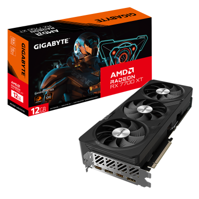 Placa de Video Gigabyte Radeon RX 7700 XT Gaming OC 12G