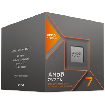Microprocesador AMD Ryzen 7 8700G AM5 con video y cooler