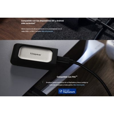 SSD 4TB Kingston Externo XS2000 USB 3.2
