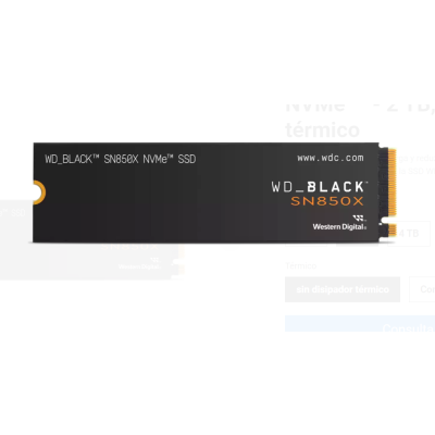 SSD WD 1TB Black Sn850 NVMe G4 2280