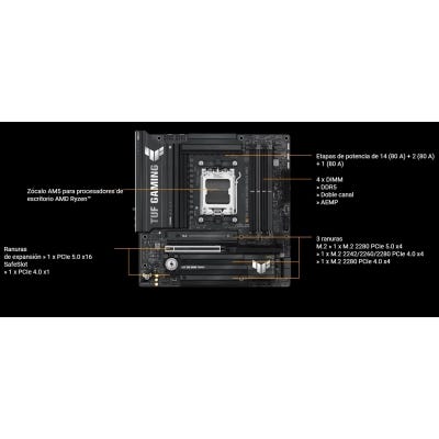MOTHER ASUS TUF GAMING B850M-PLUS WIFI